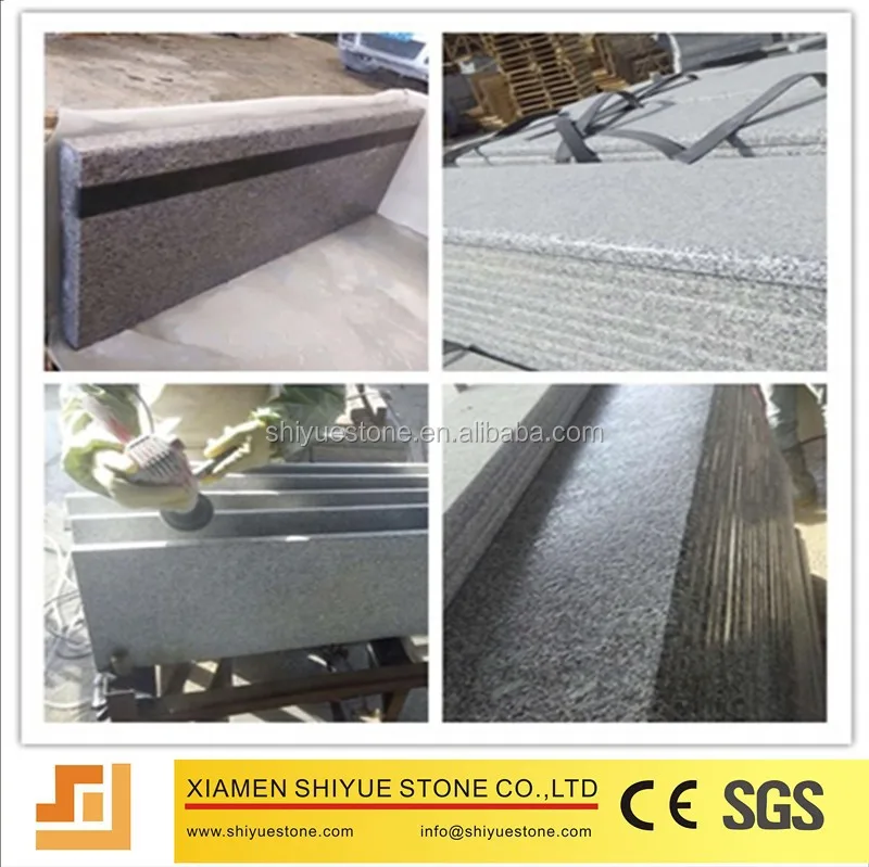 Natural Stone Stair Treads/Granite Stair Step/Granite Exterior Stair