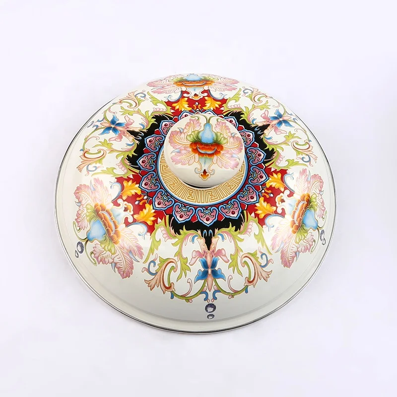 Royal noble enamel pot set