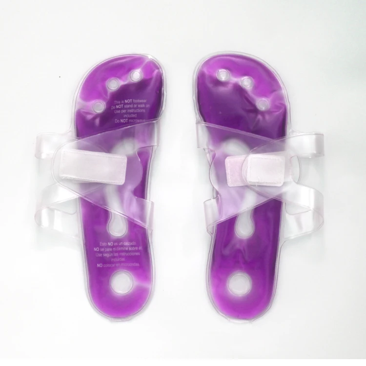 Reusable Click Instant Heating Heat Gel Hot Cold Therapy Thermal Foot Feet Warmer Insole Massage Pad Pack