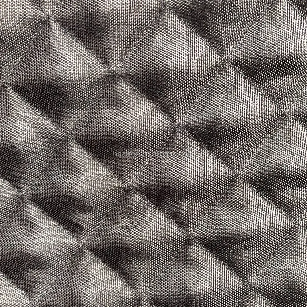 100% полиэстер водонепроницаемая и огненная ткань Оксфорд стеганая для палатки