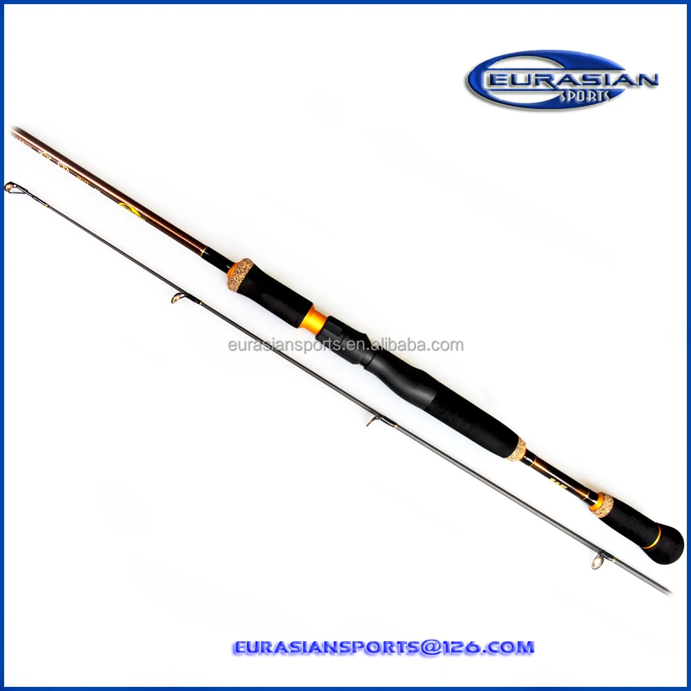 2.10m,10-30g,graphite carbon spin fishing rod