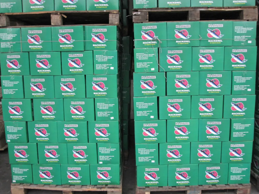 
high quality and cheap price canned mackerel in tomato sauce 