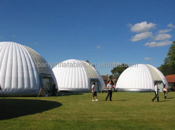 Custom Made Outdoor Events Inflatable Dome Tent For Rental Trade Show Event Tents