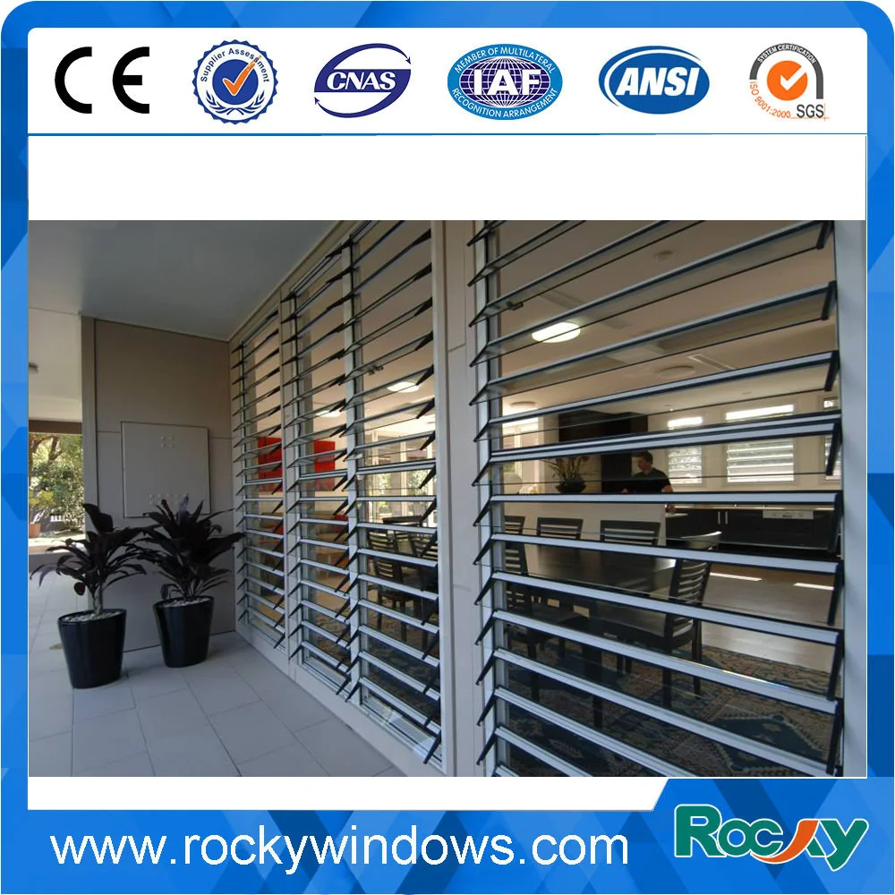 Bedroom good light safety jalousie windows