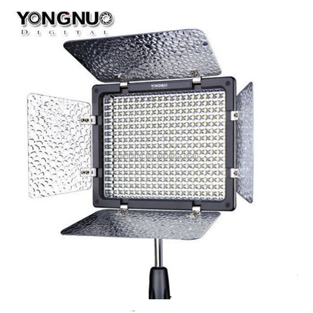 Полнофункциональный Yongnuo YN-300 Светодиодные лампы видео для камеры DV видеокамеры