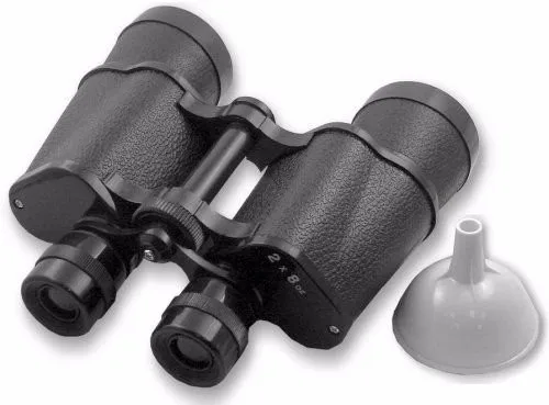 16 OZ Brothers Double Binocular Double Flask Easy to Clean Plastic Flask with Funnel