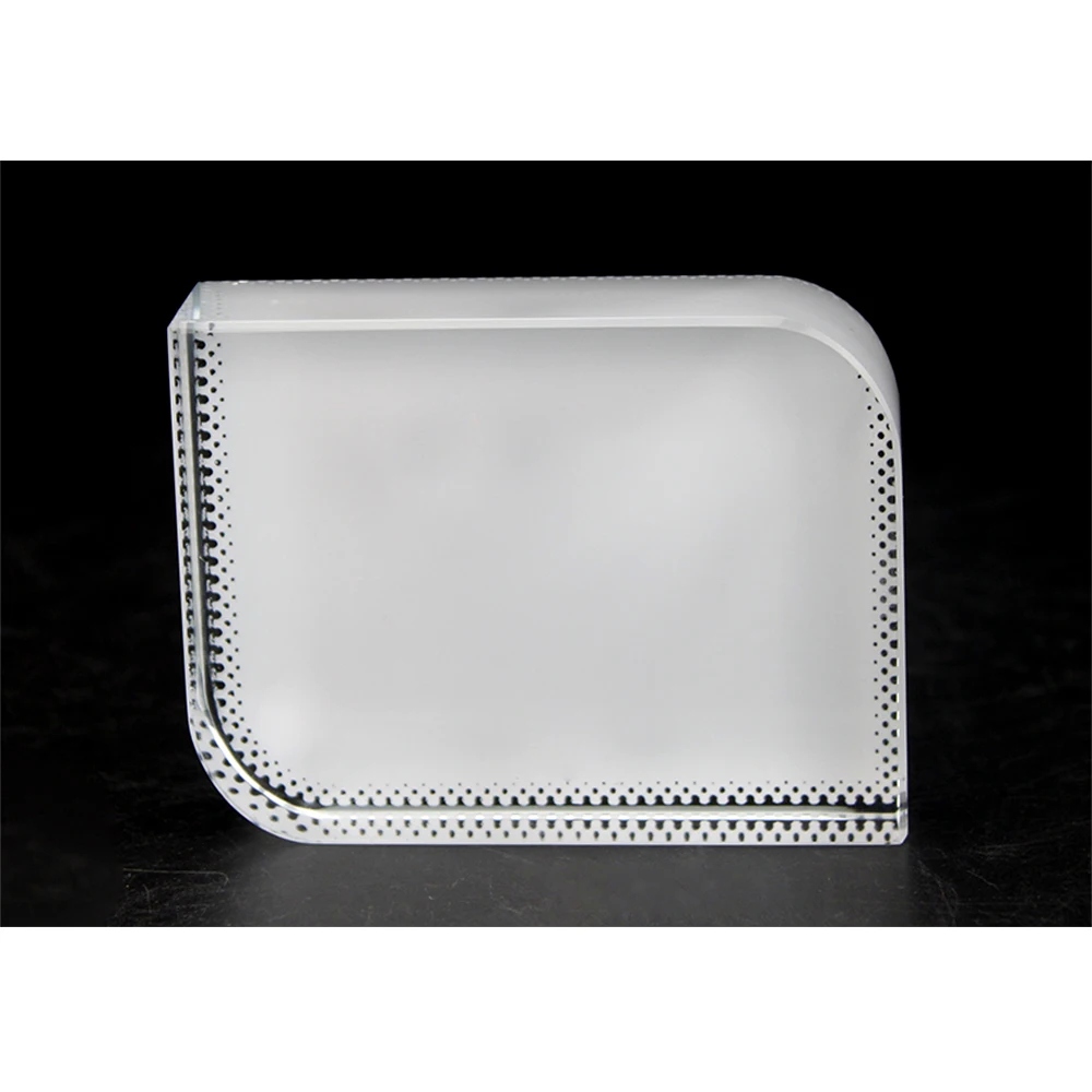 
DIY Sublimation Blank Crystal Smooth Angel Square Photo Frame 