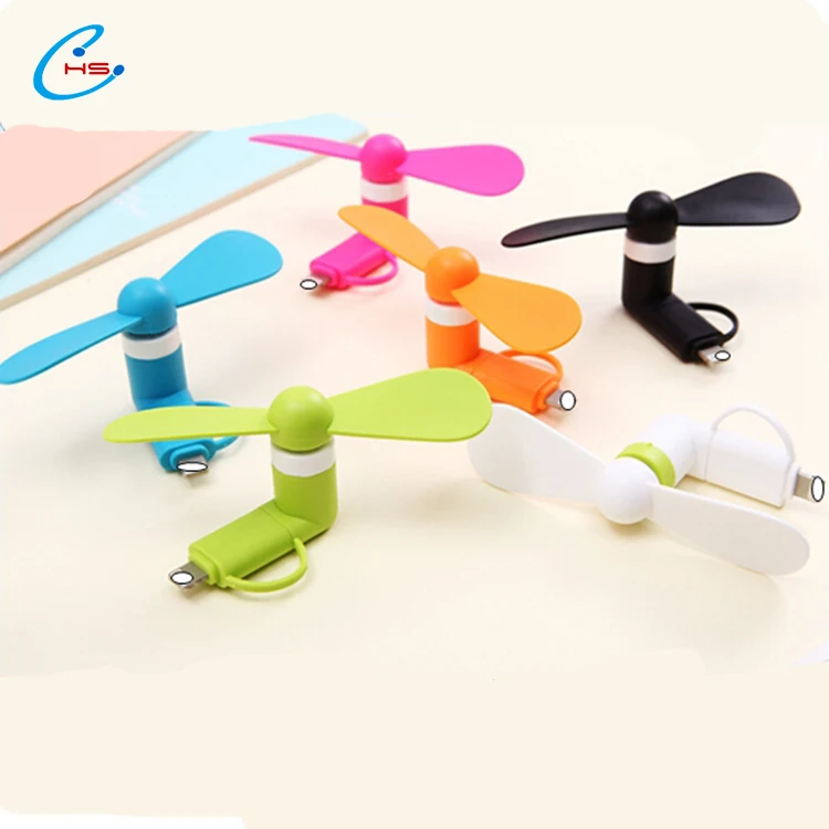 
Summer Outdoor Cooling Easy To Carry Small Portable USB Mini Mobile Smart Cell Phone TPE Fan For the Newest iphone 