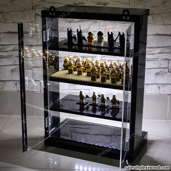 Luxury Wholesale Acrylic LED display for Lego Retail Store