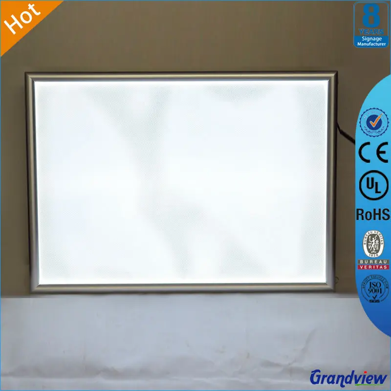 
Real Estate Agents Window Display Slim Hanging Acrylic Edge Lit Poster Picture Frame 