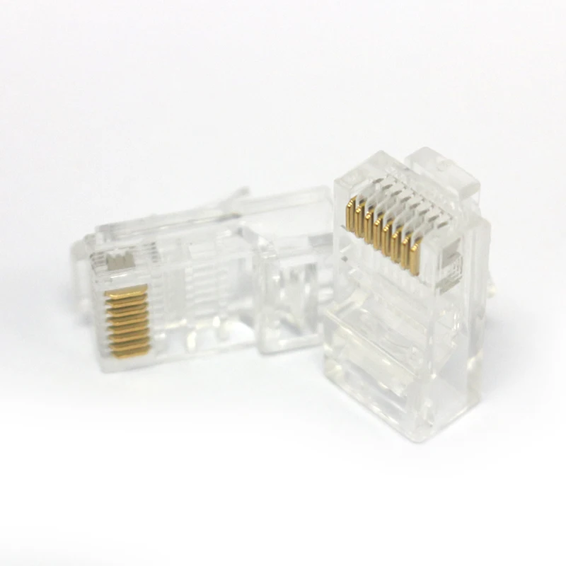 Cat5e Cat6  mini UTP RJ45 Connector  with CE FCC ROHS 2 years warranty for cam network  asseccories