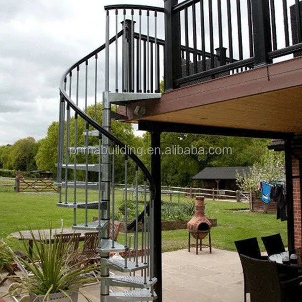 Fashion used outdoor metal stairs