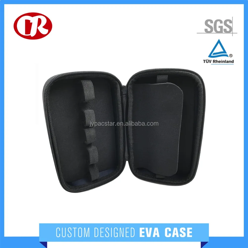 OEM ODM support mini custom hardshell hard disk shell waterproof eva essential oil carrying case for traveling