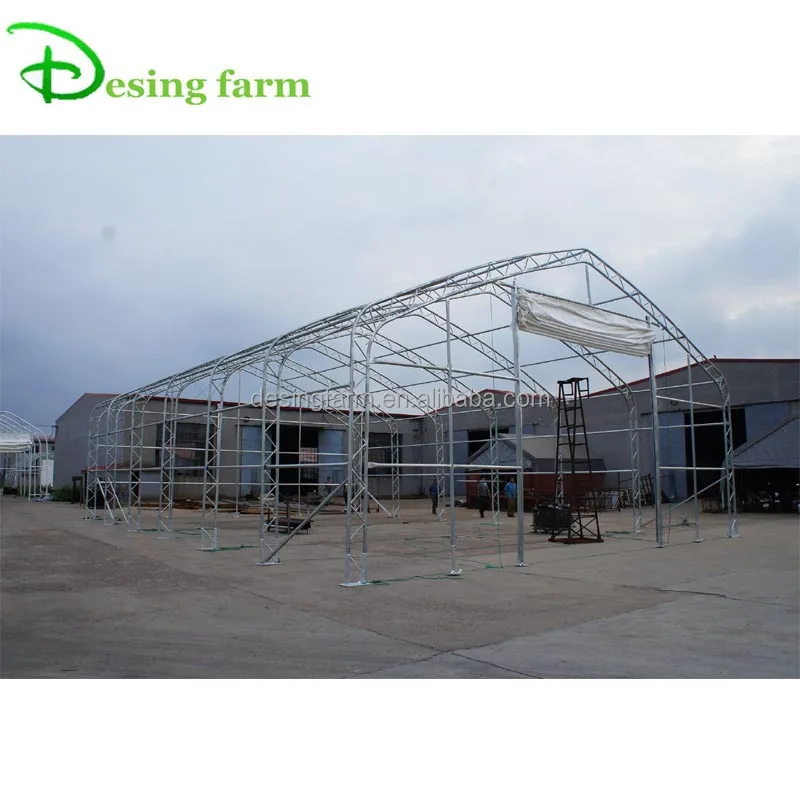 cheap industrial metal fram structure tent for storage