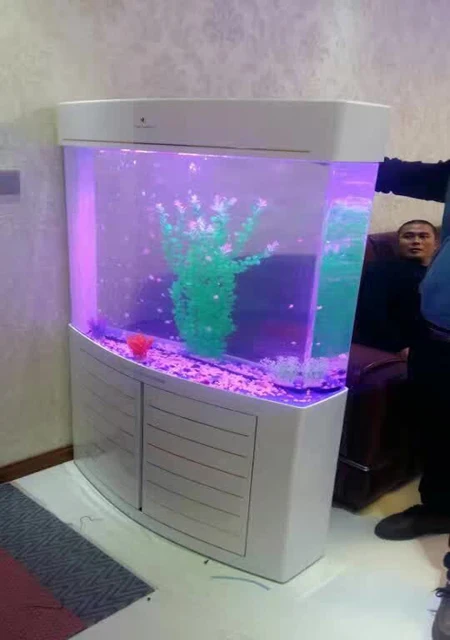
Wholesale Cleair Aquatics Aquarium with sump filter LED light acrylic fish tank 