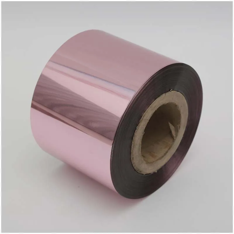 Color coated PET Film Manufacture MPET Film Colorful Metallized Film