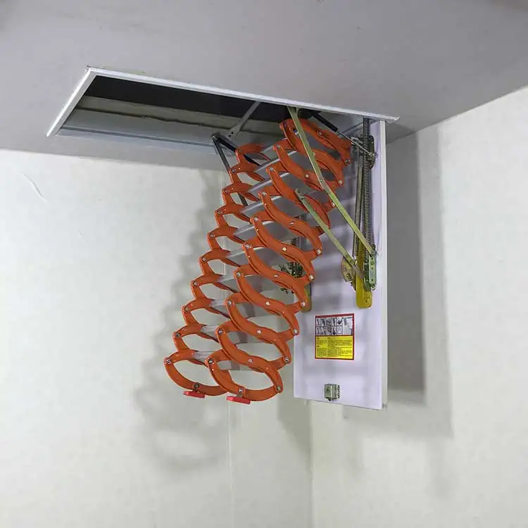 Folding Attic Ladders for Access Extension Ladder Safety Custom Loft