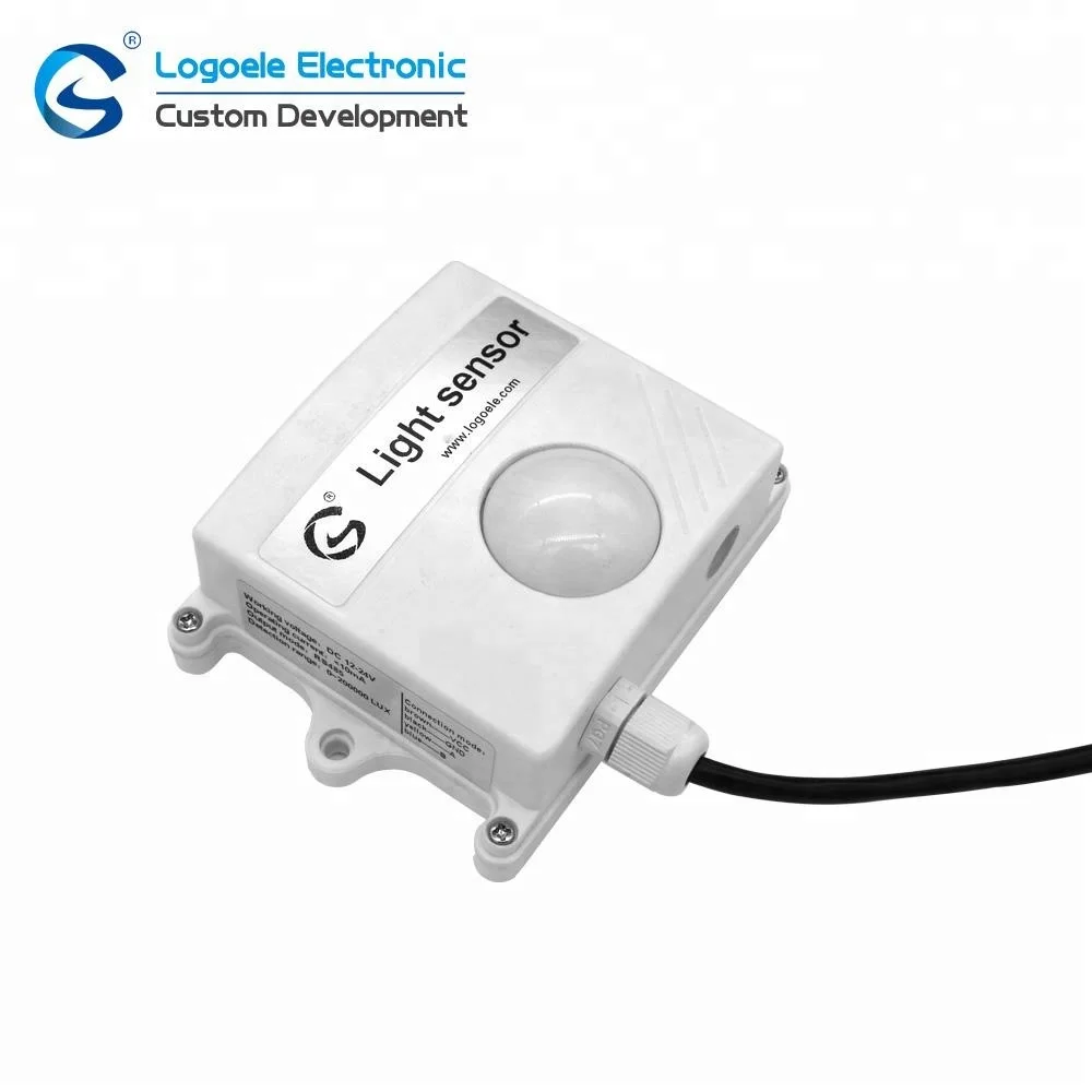 Digital Modbus RS485 illuminance detector illumination ambient light sensor for greenhouses agriculture urban lighting