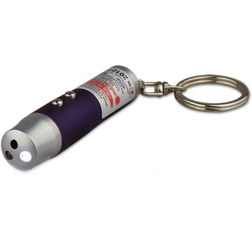 Wholesales Price Factory Red Laser Keychain