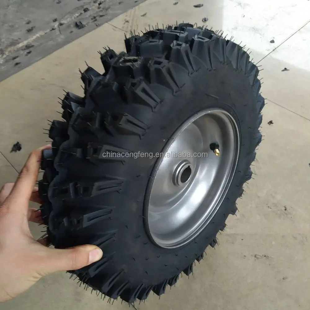 snow blower tire 4.80/4.00-8 tubeless ATV tire pneumatic rubber wheel 16x4.50-8