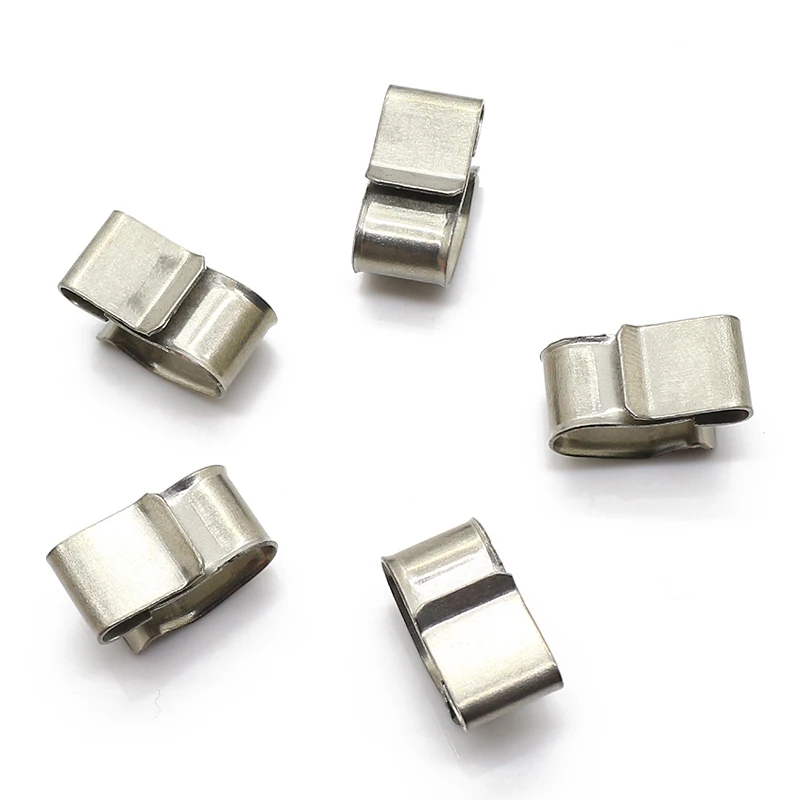 Customized Sheet Metal Stamping Stainless Steel Price Holder Clip For Cable Fixed