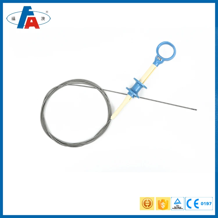 flexible disposable endoscopic biopsy punch forceps with needle plastic cover