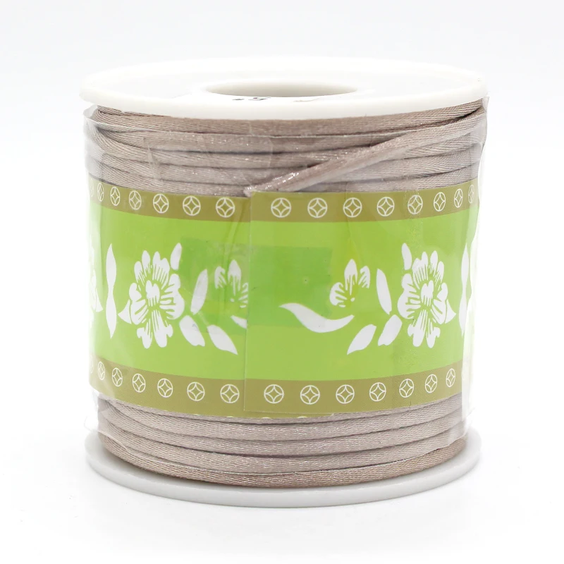 Colorful Comfortable Stitched Accessories Rainbow Twist Chinlon Cords