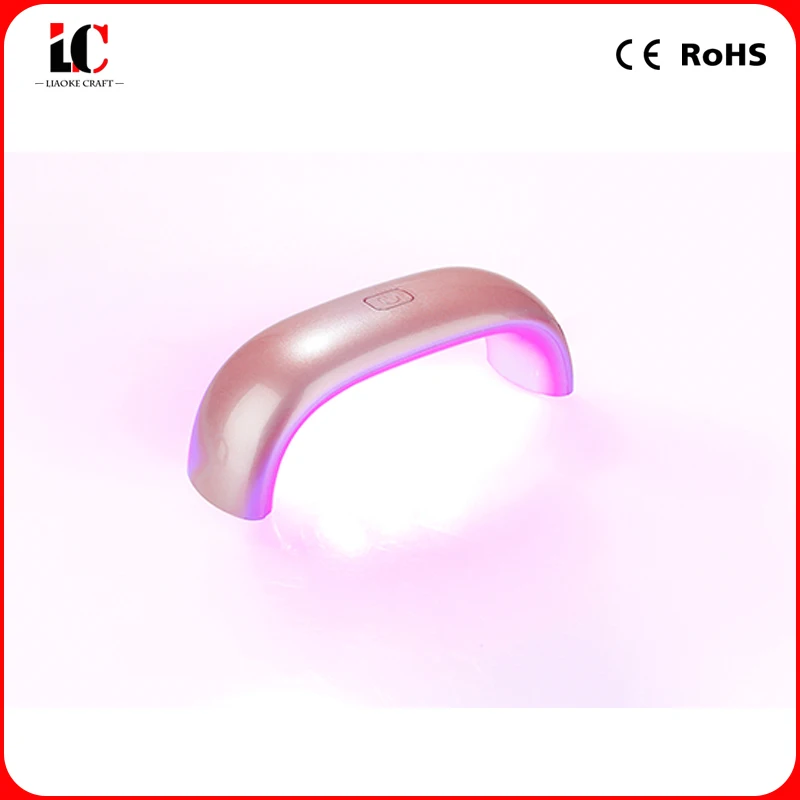 9 Вт Мини Ногтей Сушилка СВЕТОДИОДНЫЕ Лампы Для Отверждения Ногтей Сушилка для Ногтей Гель Для Ногтей