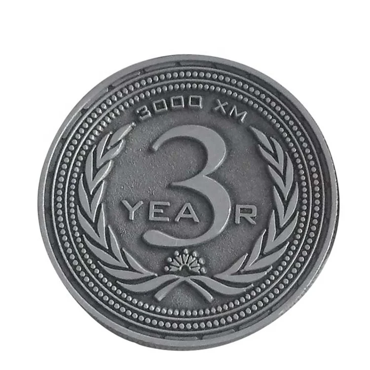 Металлическая 3d сувенирная античная монета