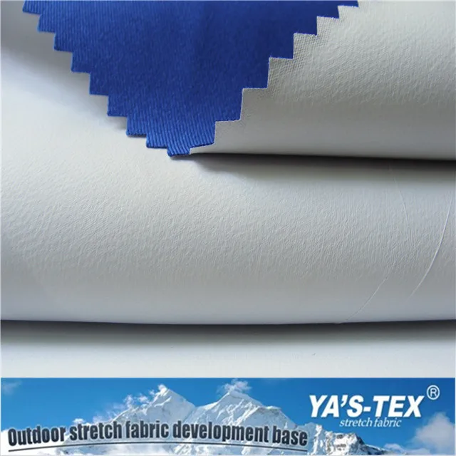 
75D polyester twill high stretch yarn compound PTFE fabric textiles 