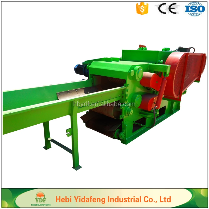 
process waste empty fruits bunch machine oil palm EFB chipper shredder 