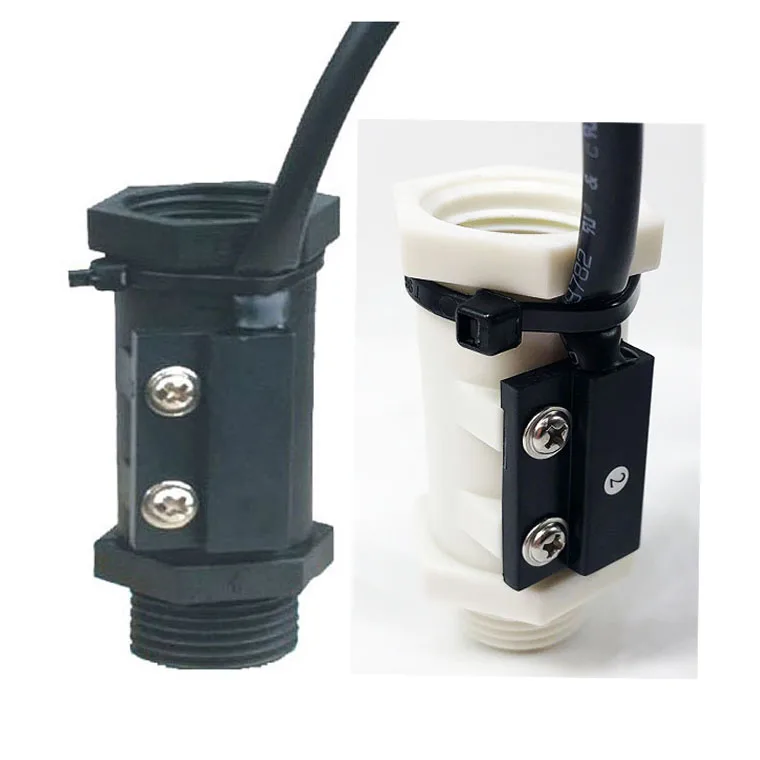 Good quality plastic material G1/2 male-femal thread water magnetic flow