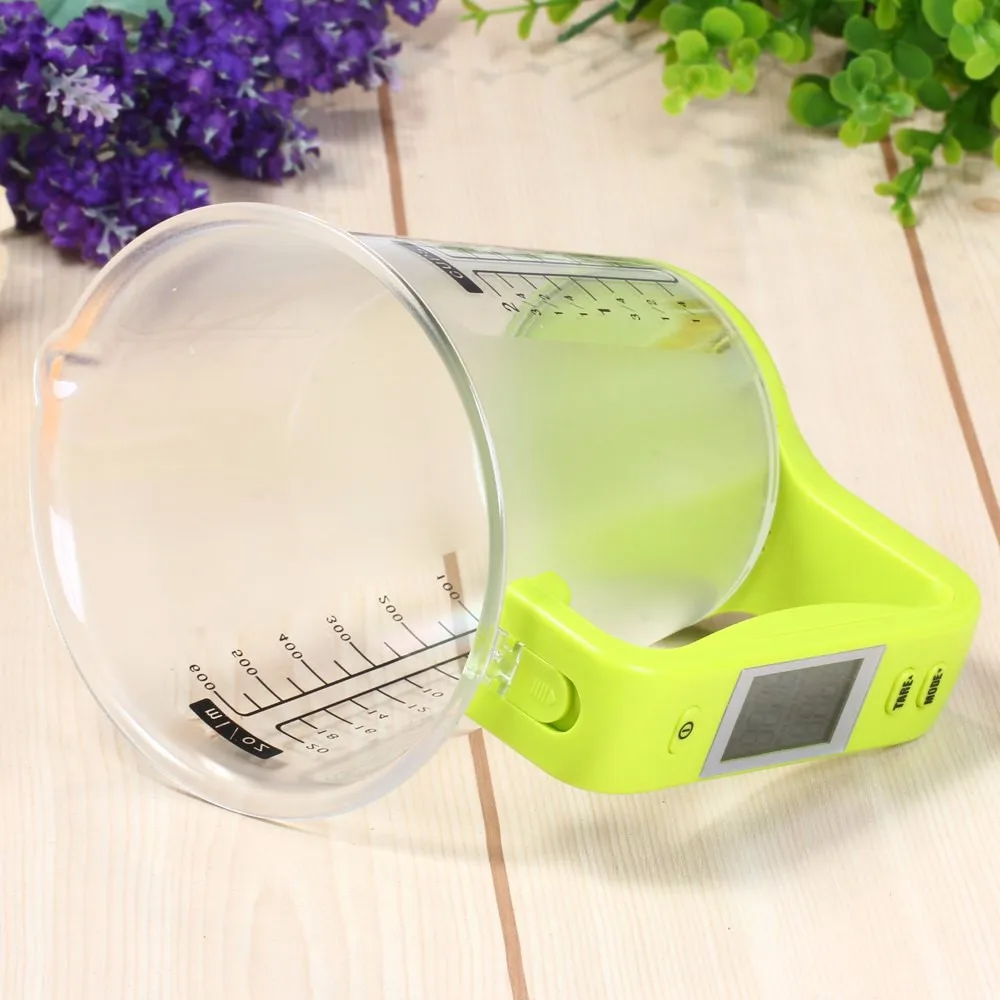 household kitchen weighing scale Digital Kitchen milk measuring cup scale