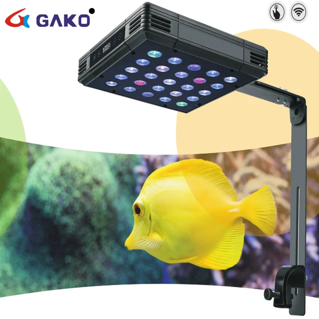 
Aquarium Saltwater LED Lamp High Power 65W 25pc LED Marine Coral Reef Grow Light for Saltwater Aquarium 