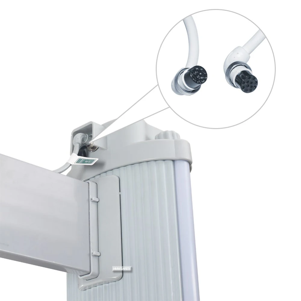 Outdoor Waterproof Intelligent Walk Through Security Metal Detector Gate