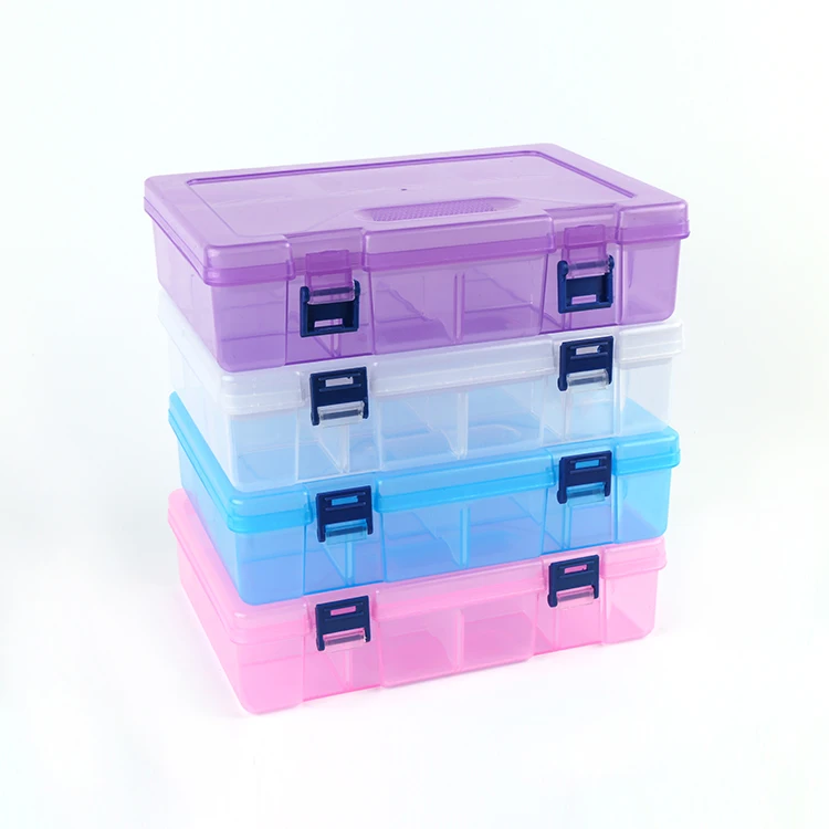 2018 разнообразие цвета двойной слой 16 сетки на молнии Коробка для хранения