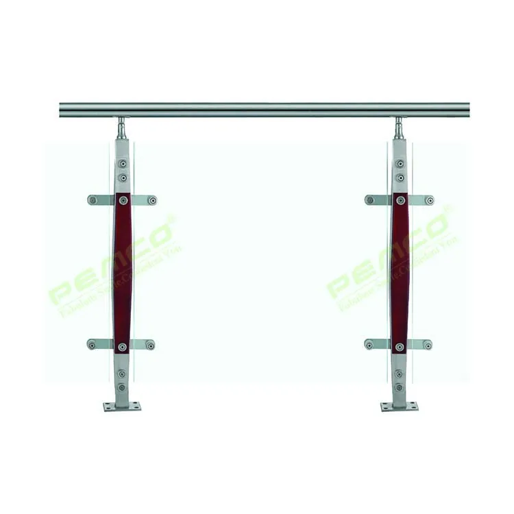 PEMCO ODM OEM Hot Sale Balustrade Mirror Or Satin Finish 304 316 Balcony Clear Stair Handrail