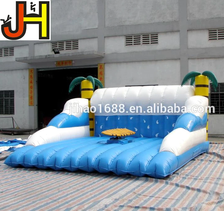 Inflatable mechanical surf simulator inflatable surfboard paddle surf board