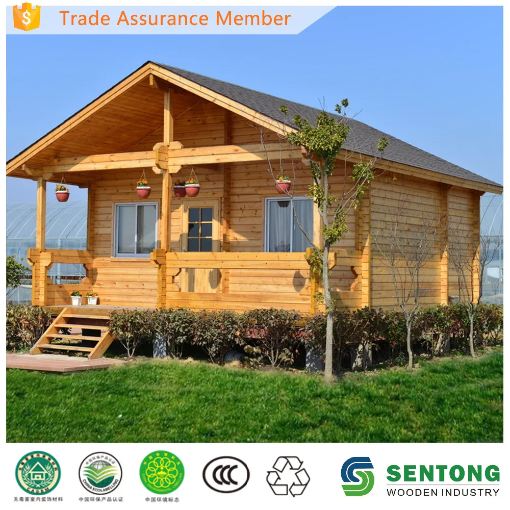 Low Cost Prefab Wooden Chalet ST-MR04 for Sale