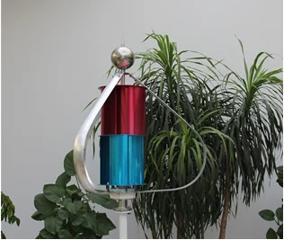 Small 200w wind turbine generator solar hybrid system for boat