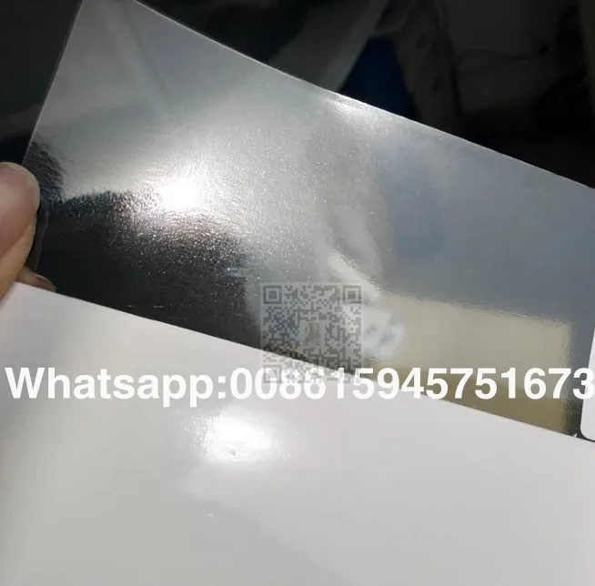 Photo covering texture PVC self adhesive cold lamination film cheap price