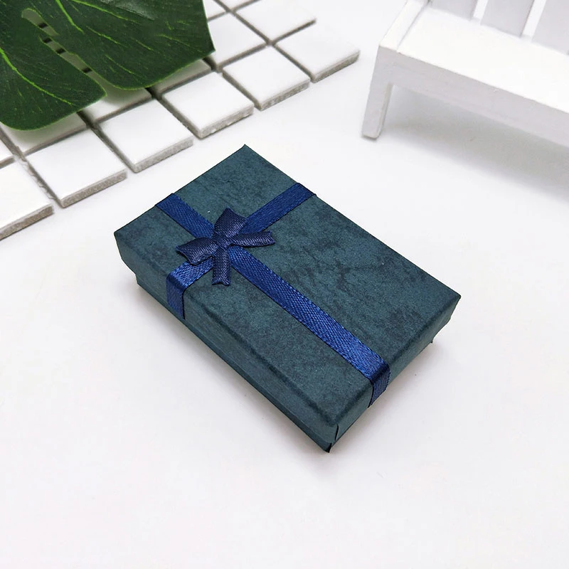 Wholesale Custom Your Own Logo Packaging Paper Jewelry Box for Necklace Bracelet Ring Earring cardboard custom made Paper Boxes