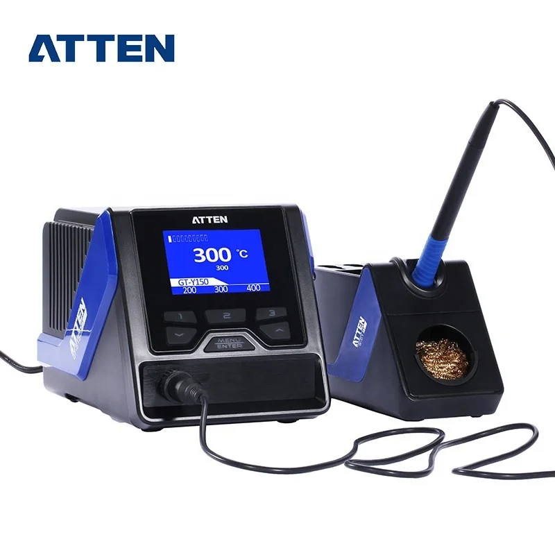 ATTEN GT-6150 150W 110V/220V With replaceable tips Bga Smd Soldering station For Iphone Repair