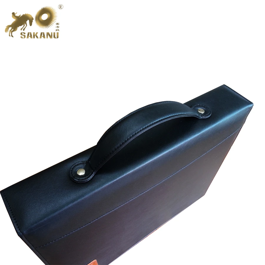 A3 size  leather fashion portfolio file folder