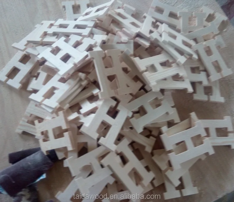 Оптовая продажа деревянные буквы алфавита белые