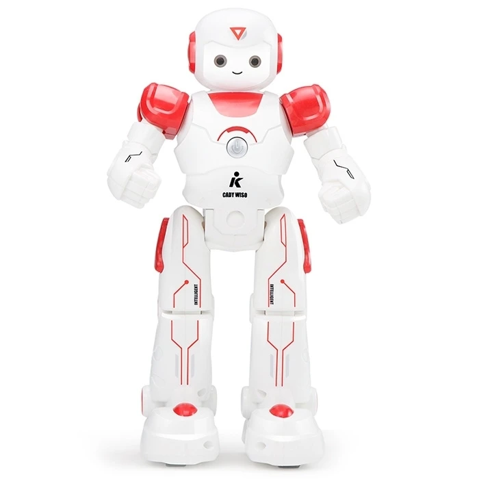 Лучшие продажи JJRC R12 Cady Dancing RC робот с музыкой LED свет Развивающие детские подарки игрушки для детей