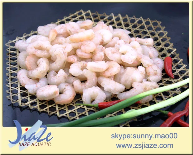 
seafood packing frozen peeled shrimp red shrimp 