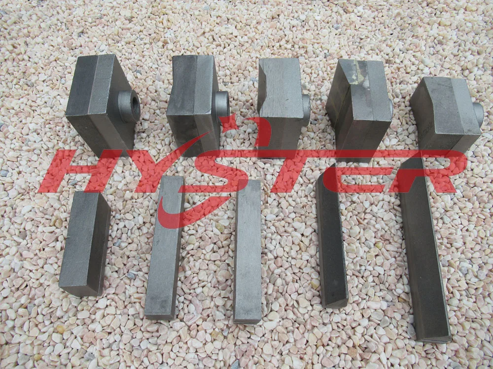 Shredder hammer for sugar mill with interchangeable hammer tips