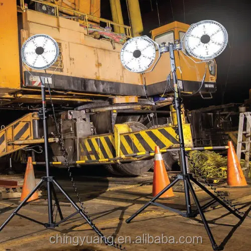 
Yuang Light Waterproof IP55 250 W LED Mobile Lighting Light Tower 