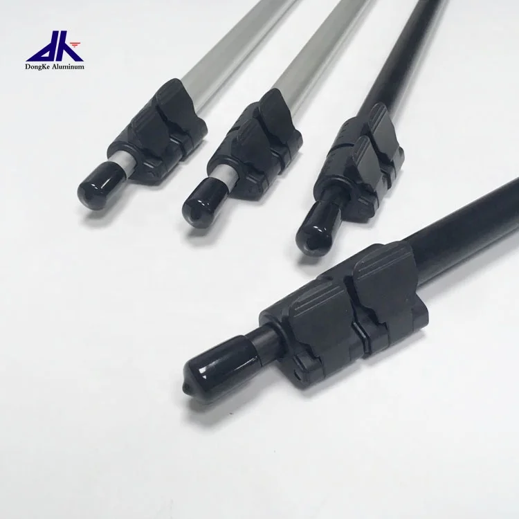 Aluminum telescopic tube for golf training aid